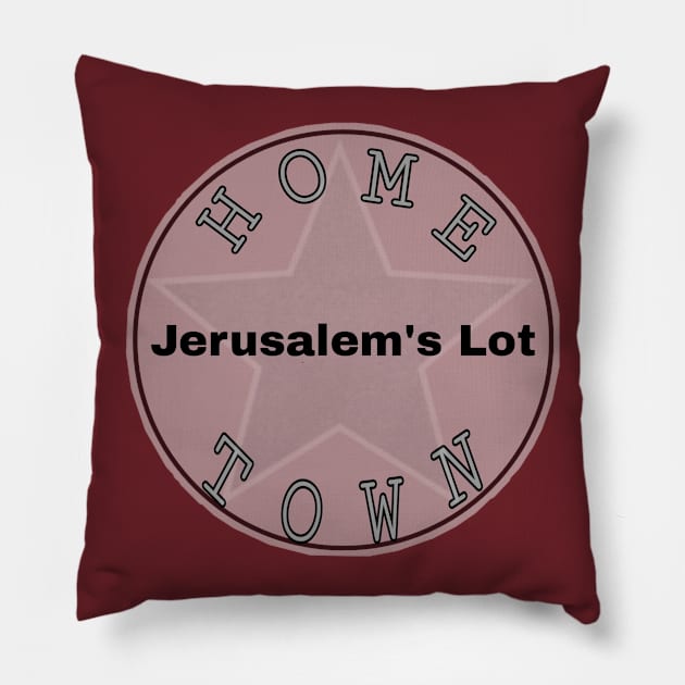 Hometown Jerusalem's Lot Pillow by Hometown