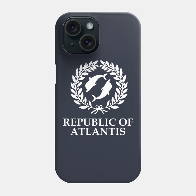 Republic of Atlantis Seal Phone Case by cartogram