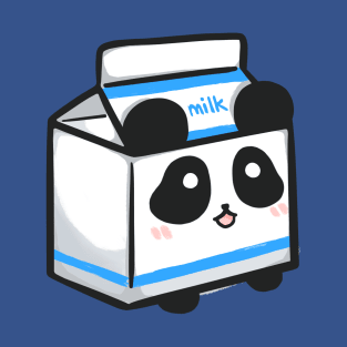 kawaii panda milk T-Shirt