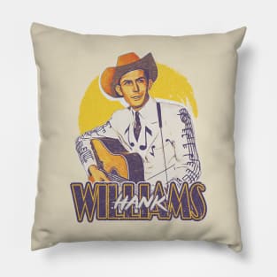 Hank Williams / Retro Style Pillow