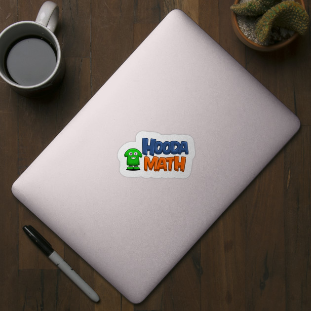 Hooda Math Logo - Hooda - Sticker