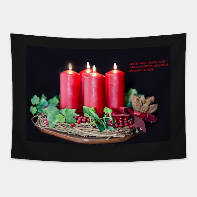 Christmas 2018 Tapestry by Bevlyn