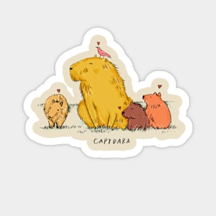 Capybara Magnet