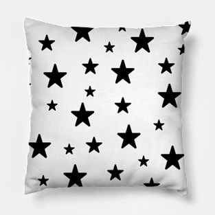 Black Stars Pillow