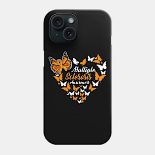 buffterfly multiple sclerosis Phone Case