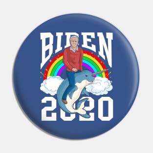 Joe Biden 2020 Election Narwhal Democrat Pin