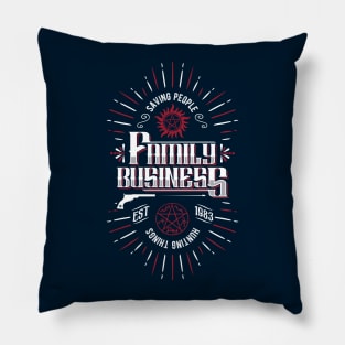 Family Business Pillow