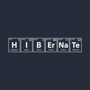 Hibernate Elements Spelling T-Shirt