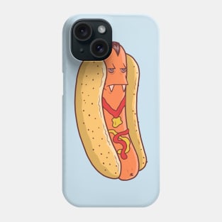 Count Dogula The Vampire Hot Dog Phone Case