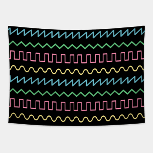 Synthesizer Waveform Tapestry