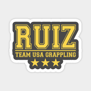 Ruiz Team USA Grappling Magnet