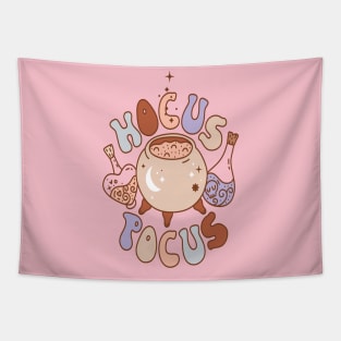 Hocus pocus hippie fall design Tapestry