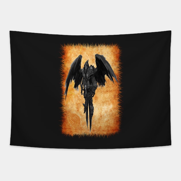 Dark Angel Tapestry by GothCardz