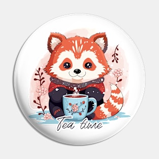 Tea time Pin