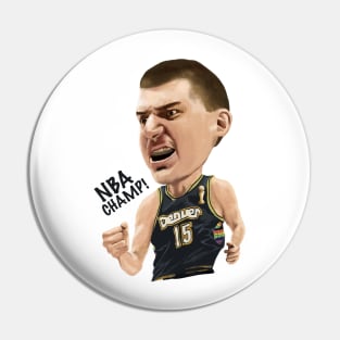 Nikola Jokic! NBA CHAMP and FINALS MVP Edition! Pin