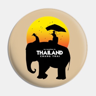 On Vacation In Thailand Pin