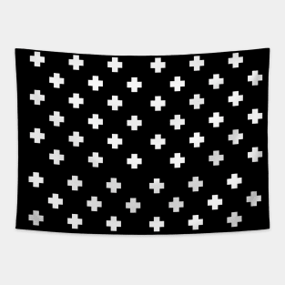 Swiss Cross Pattern Tapestry