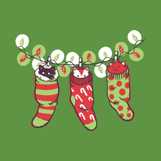 Jingle Meow Ugly Sweater by Tobe Fonseca by Tobe_Fonseca