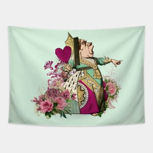 Alice in Wonderland Queen of Hearts Tapestry