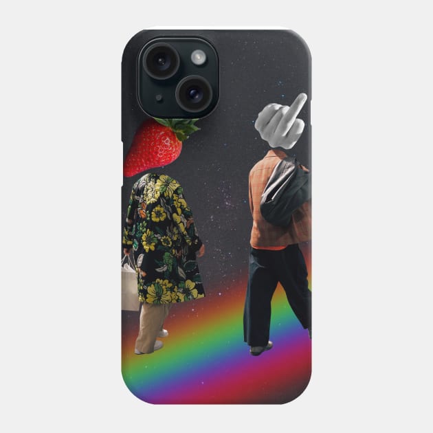 2 people, 2 perspectives Phone Case by Kokeeneva