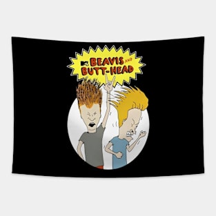 Beavis and Butt-Head, tv cartoon show design Tapestry