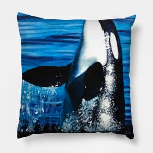 Orca Killer Whale Pillow