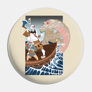 Ukiyo-e of War Pin