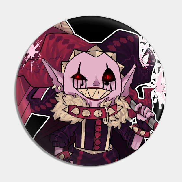 Jevil Deltafell Pin by WiliamGlowing