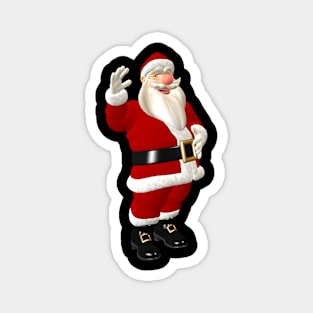 3D Santa Magnet