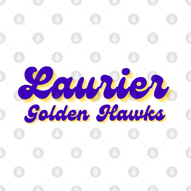 Laurier Golden Hawks by stickersbyjori