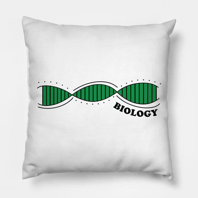 Biology DNA Pillow by ScienceCorner