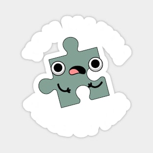 You Wanna Piece Of Me Cute Jigsaw Pun Magnet