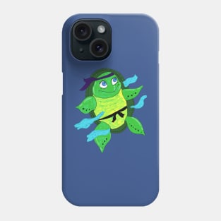 Cute Sea Turtle Ninja Phone Case