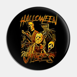 Horror Movie Characters Pin