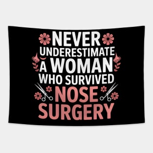 Proud Nose Surgery Survivor Broken Nose Surgery Recovery Tapestry