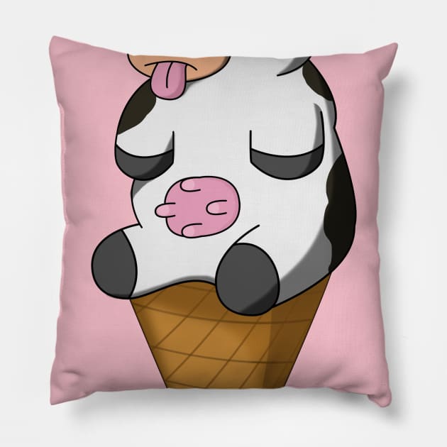 CowLick Pillow by Atomic Lunchbox