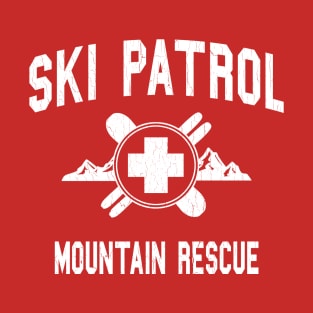 Ski Patrol - Mountain Rescue (vintage look) T-Shirt