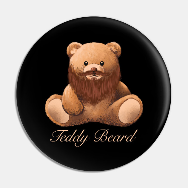 Teddy bear with sales a beard