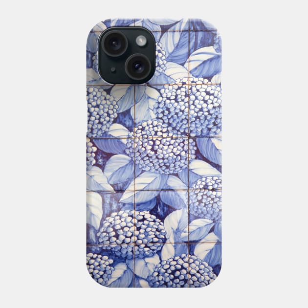 Floral tiles Phone Case by Gaspar Avila