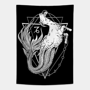 Mermaid goat / Capricorn Tapestry