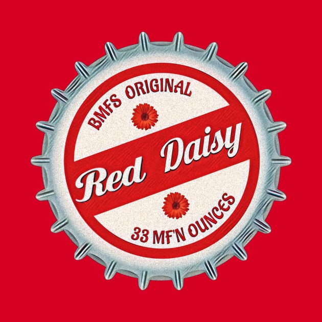 Red Daisy Billy Strings by Trigger413