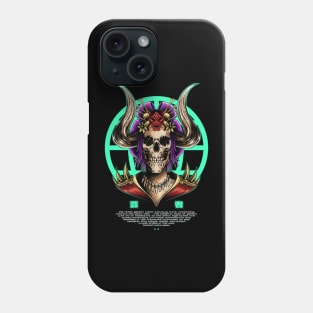 Skull Geisha Phone Case