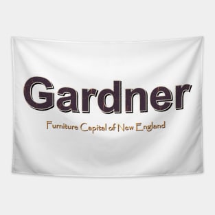 Gardner Grunge Text Tapestry