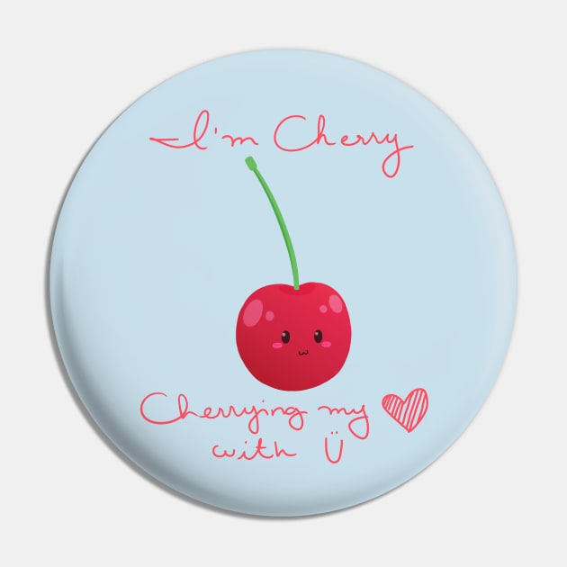 Cherrying my heart with u Pin by Limethyst