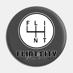 Flint City Speed Shop Pin