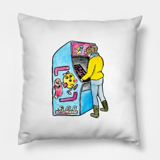 At the Arcade Pillow