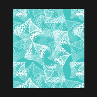 Zentangle turquose T-Shirt