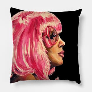 Cool Girl Neon Pink Pillow