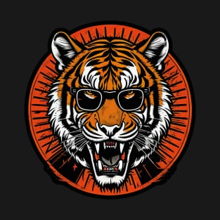 Bengal Tiger Growls Fashionably T-Shirt
