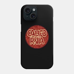 California paradise wall Phone Case